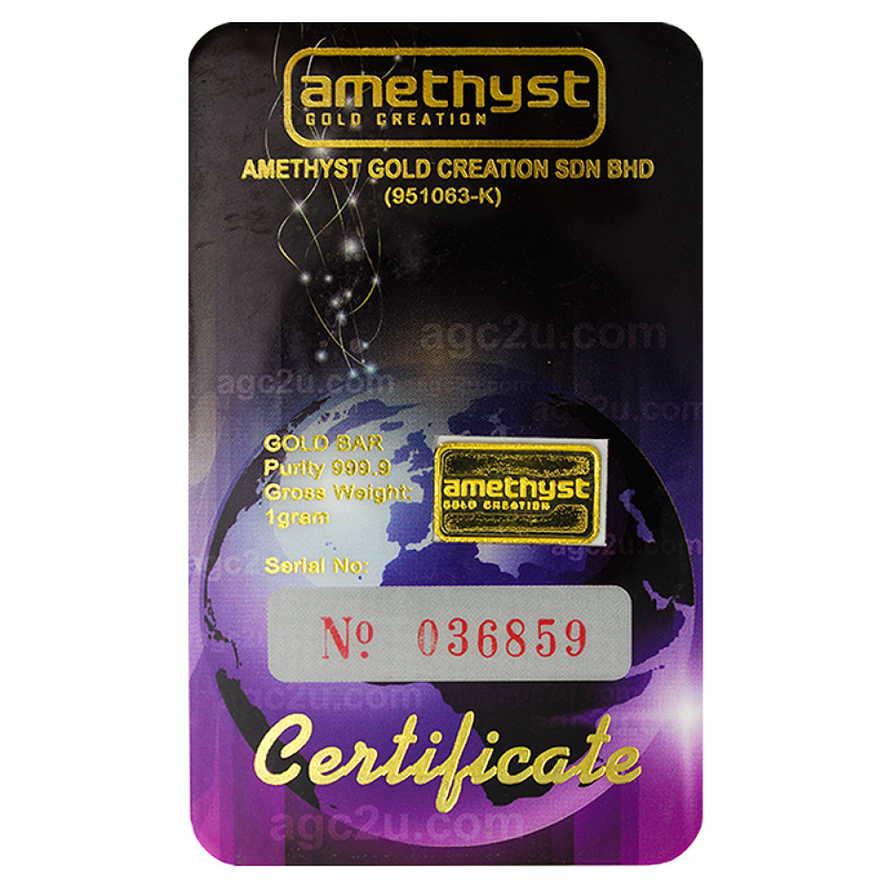 AMETHYST VER. 1 1G GOLD 999.9